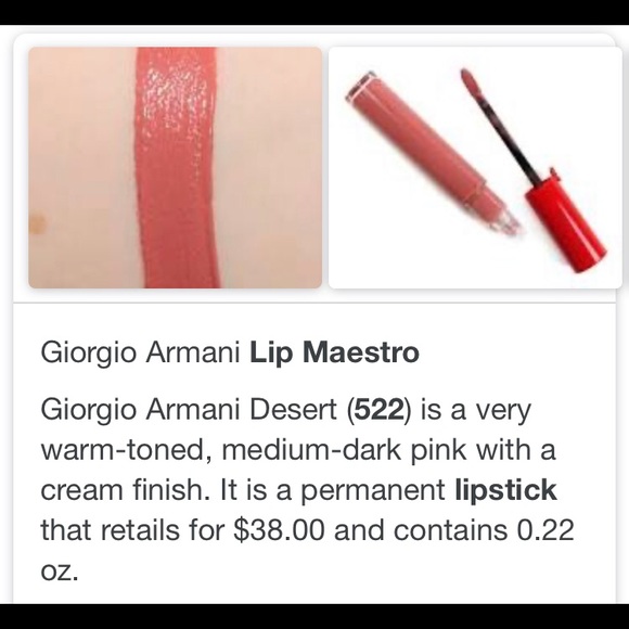armani 522 desert